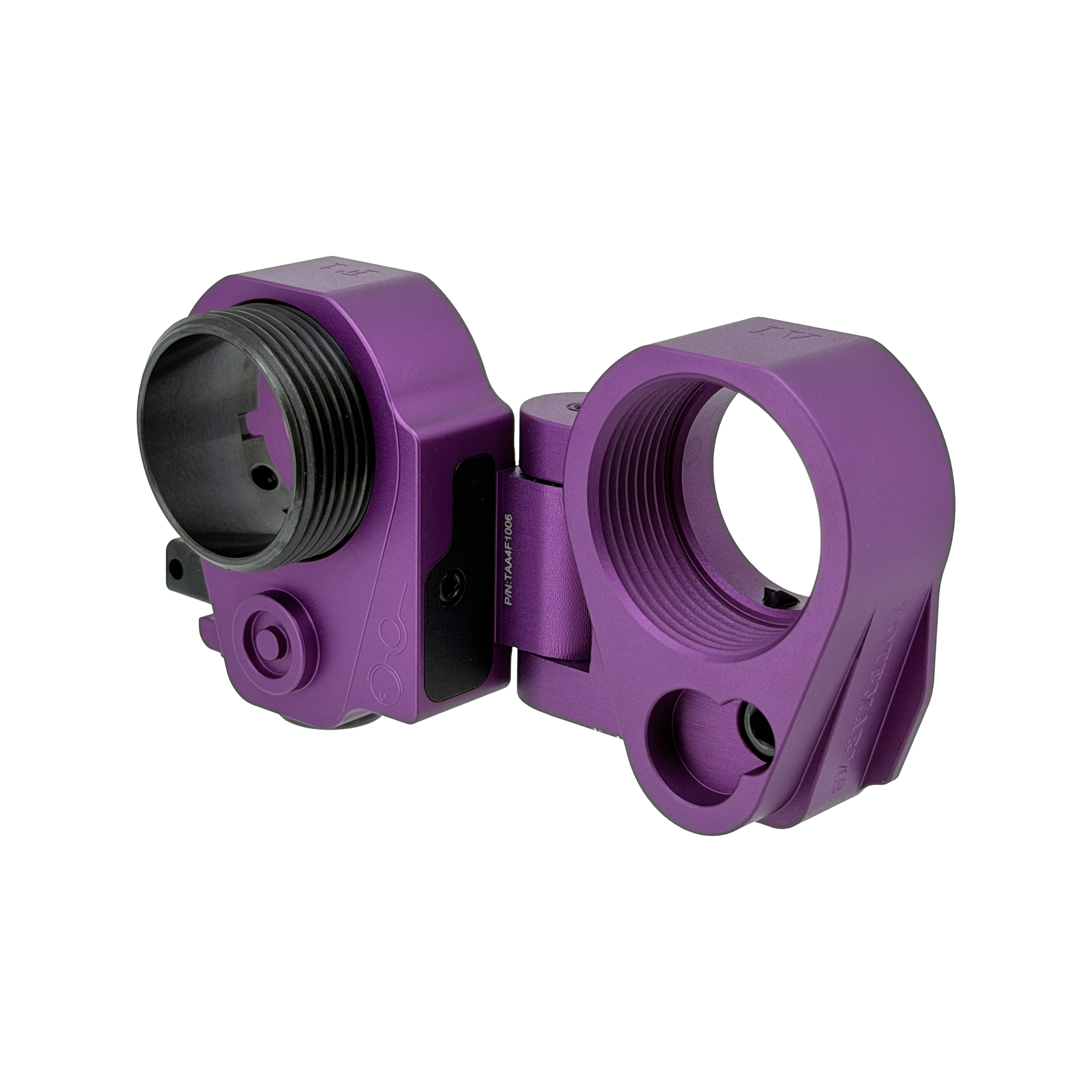 F1 AR Folding Stock Adapter For AR9/10/15,Royal Purple Version. - Image 13