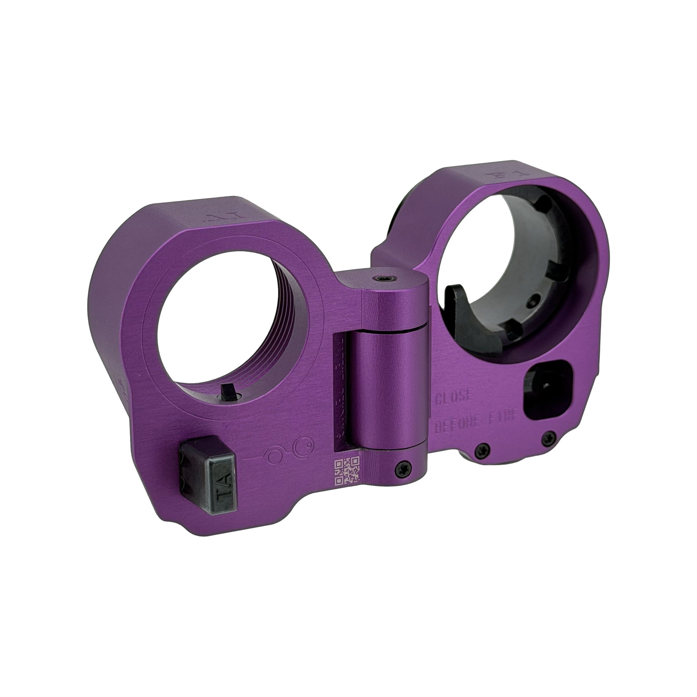 F1 AR Folding Stock Adapter For AR9/10/15,Royal Purple Version. - Image 11