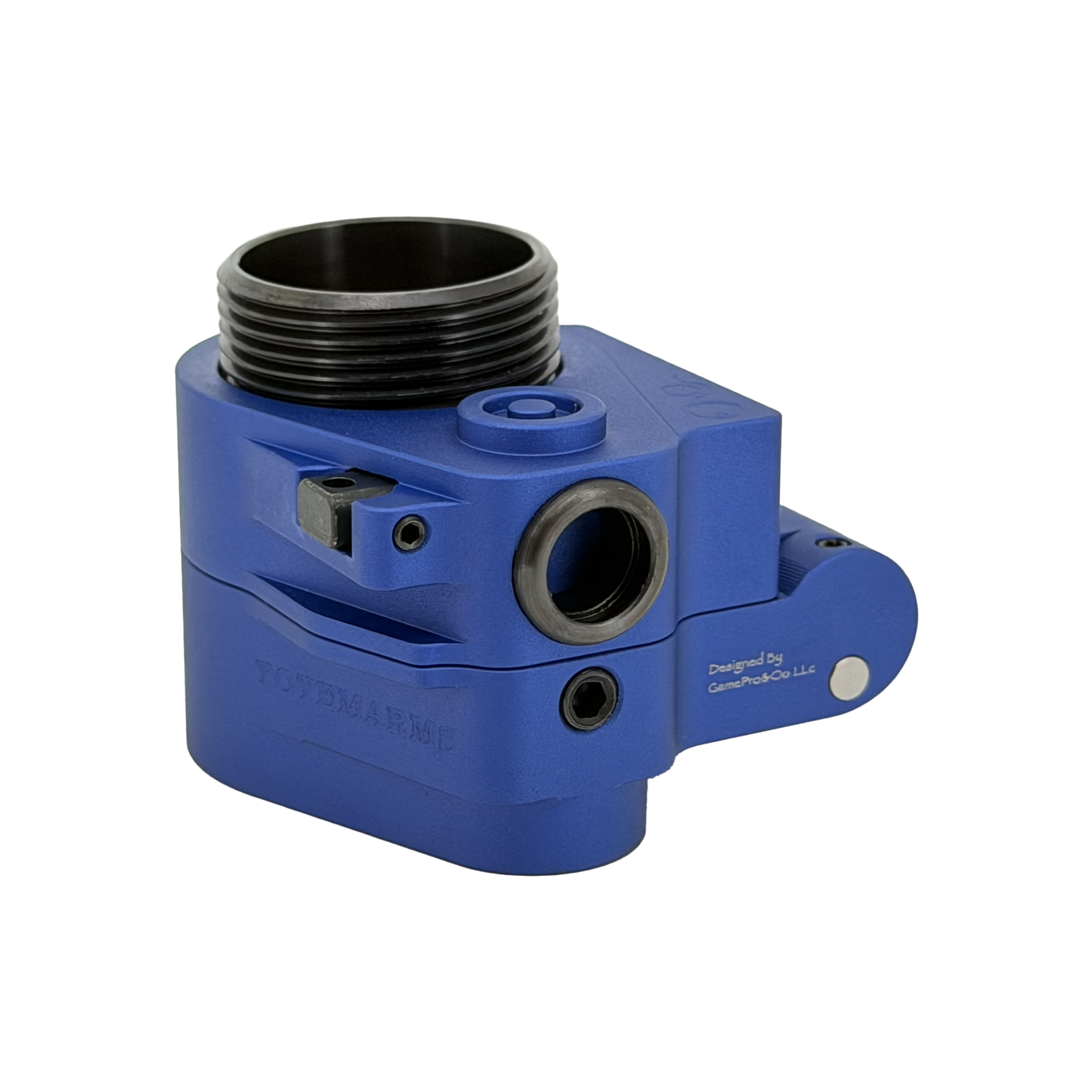 F1 AR Folding Stock Adapter For AR9/10/15,Sapphire Blue Version. - Image 2