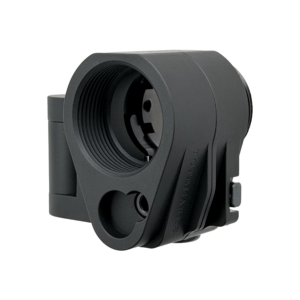 F1 AR Folding Stock Adapter For AR9/10/15,Midnight Black Version.