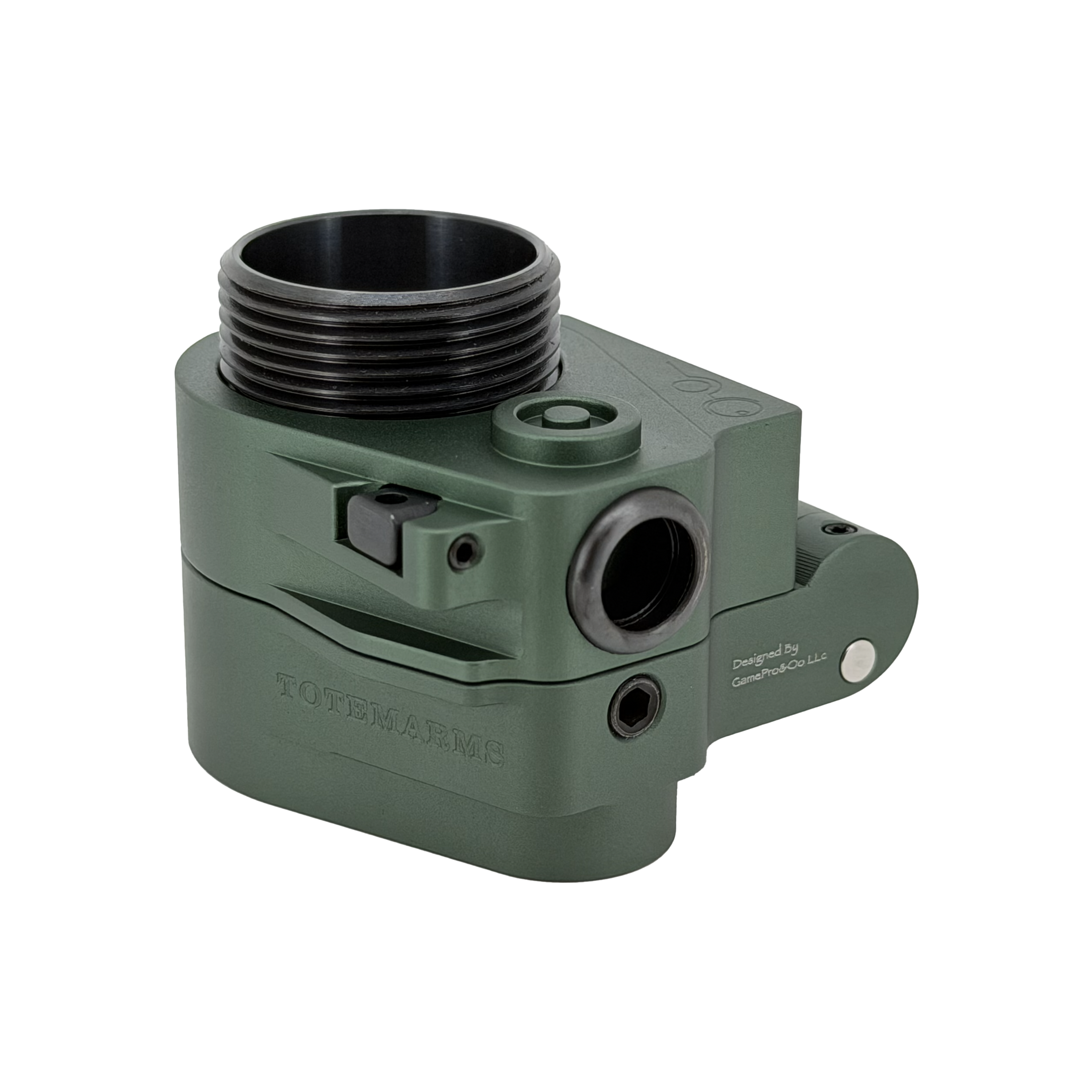 F1 AR Folding Stock Adapter For AR9/10/15,Midnight Green Version. - Image 3