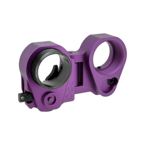 F1 AR Folding Stock Adapter For AR9/10/15,Royal Purple Version.