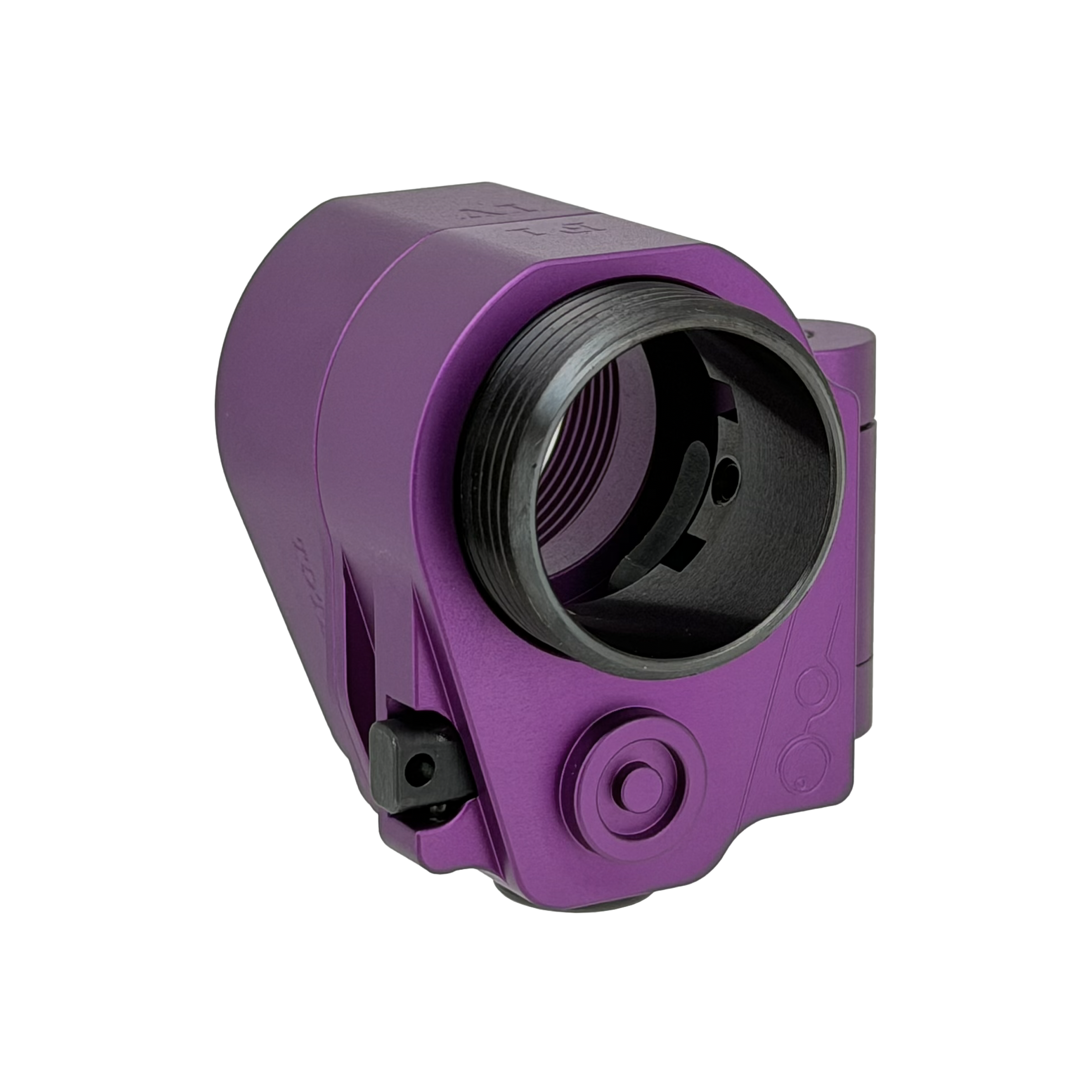 F1 AR Folding Stock Adapter For AR9/10/15,Royal Purple Version. - Image 6