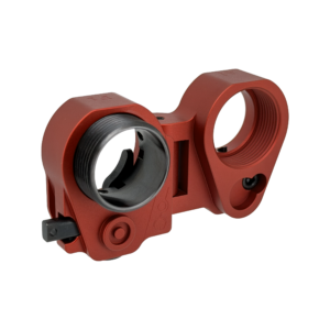 F1 AR Folding Stock Adapter For AR9/10/15,Bordeaux Red Version.