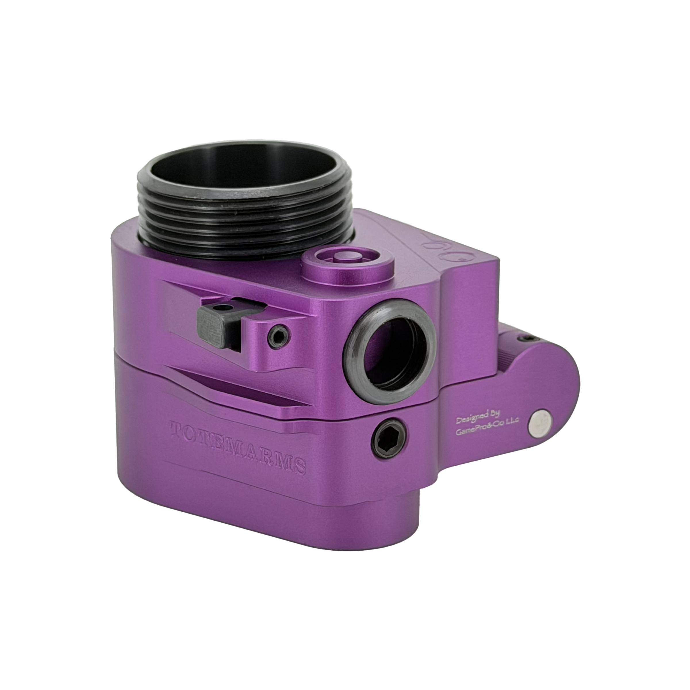 F1 AR Folding Stock Adapter For AR9/10/15,Royal Purple Version. - Image 2