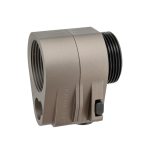 F1 AR Folding Stock Adapter For AR9/10/15,Gun Brown Version.
