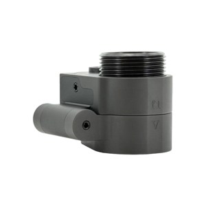 Totem Arms f1 AR Folding Stock Adapter For AR9/10/15,Grey Dark,Engraved Logo and Trademark,9.6oz,5-Axis CNC Machined,Steel Version.