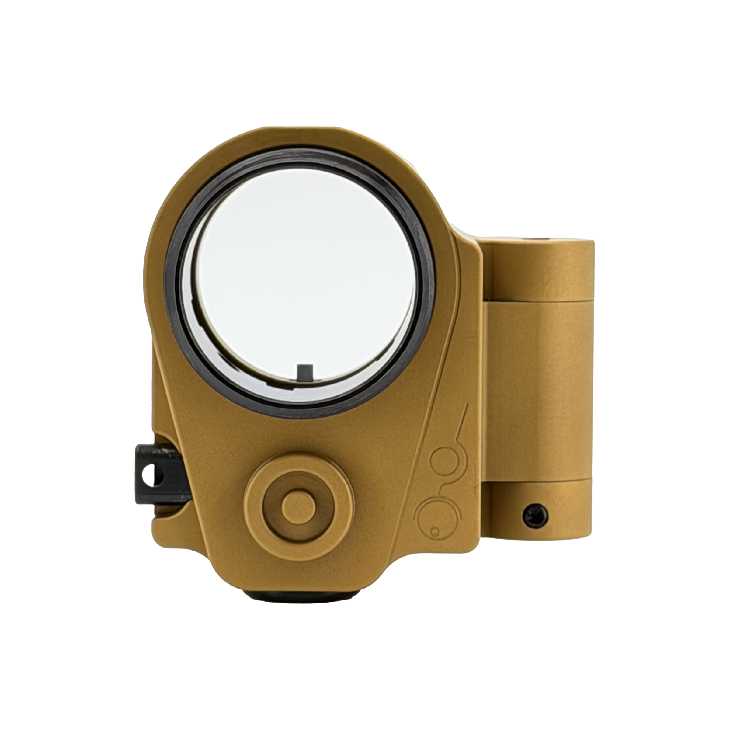 Totem Arms f1 AR Folding Stock Adapter For AR9/10/15,Matte Golden,Engraved Logo and Trademark,9.6oz,5-Axis CNC Machined,Steel Version. - Image 9