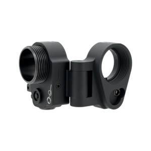 Totem Arms F1 AR Folding Stock Adapter For AR9/10/15,Midnight Matte Black,Engraved Logo and Trademark,4.7oz,5-Axis CNC Machined.