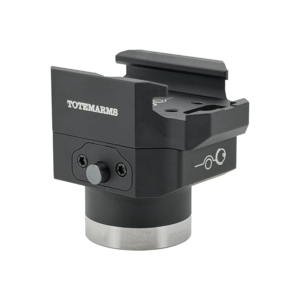 Totem Arms Gen3 CZ Scorpion Folding Stock Adapter With 1 Sling Attachment Holes,Matte Black,Engraved Logo and Trademark,6oz,5-Axis CNC Machined.